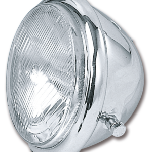 FANALI ANTERIORI CROMATI STILE BATES DA 5 1/2"