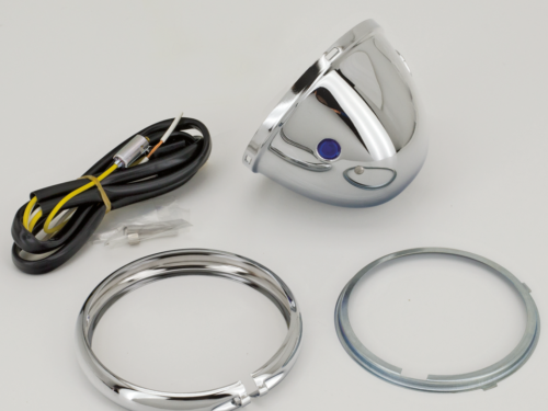 FARO SUPPLEMENTARE CROMATO DA 4 1/2" APPROVATO "EU" PER MODELLI VECCHI