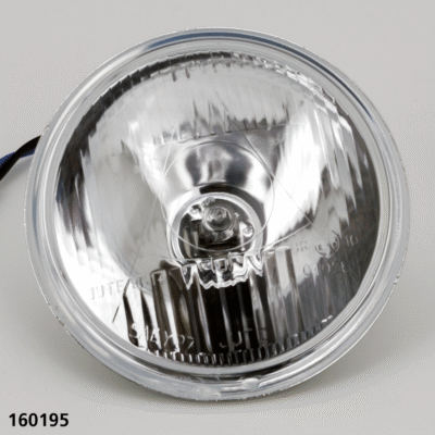 FARO SUPPLEMENTARE CROMATO DA 4 1/2" APPROVATO "EU" PER MODELLI VECCHI