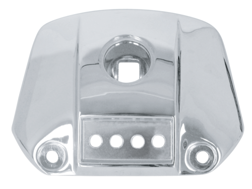 SUPPORTO CROMATO FANALE ANTERIORE PER FXR, DYNA E SPORTSTER