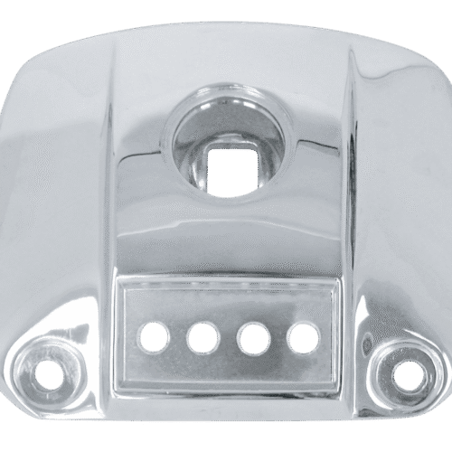 SUPPORTO CROMATO FANALE ANTERIORE PER FXR, DYNA E SPORTSTER