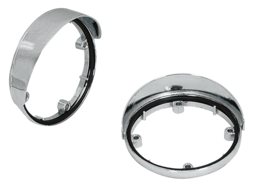 VISIERE PRESSOFUSE CROMATE PER FRECCE