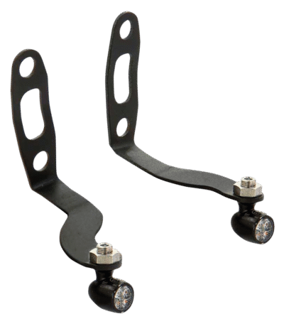 STAFFE PER INDICATORI DI DIREZIONE PER MONTAGGIO SU COMANDI MANUBRIO PER SPORTSTER S
