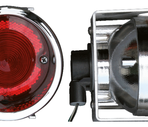 FANALI POSTERIORI HELL'S FOUNDRY CON MONTAGGIO A FILO PER BORSE