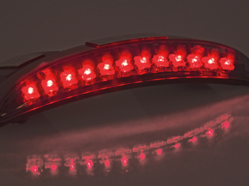 FANALE POSTERIORE REVOX PER SPORTSTER & MILWAUKEE EIGHT FAT BOB CON PARAFANGHI ACCORCIATI