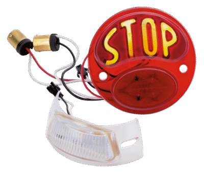 FANALI POSTERIORI NO SCHOOL CHOPPERS