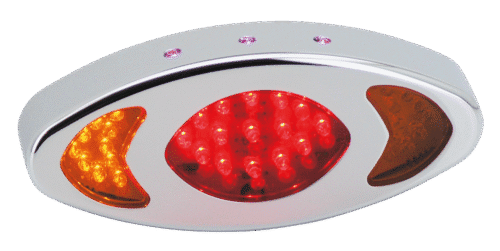 FANALE POSTERIORE CATEYE CON FRECCE INTEGRATE | 1 FANALE POSTERIORE CATEYE CON FRECCE INTEGRATE