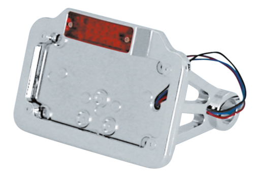 STAFFA MONTAGGIO TARGA E LUCE A LED