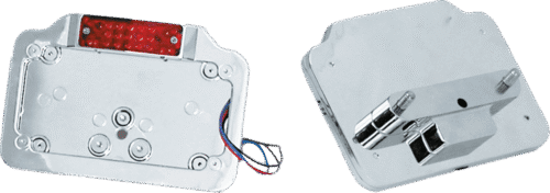 STAFFA MONTAGGIO TARGA E LUCE A LED | 1 STAFFA MONTAGGIO TARGA E LUCE A LED