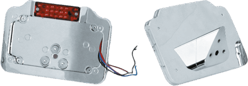STAFFA MONTAGGIO TARGA E LUCE A LED | 1 STAFFA MONTAGGIO TARGA E LUCE A LED