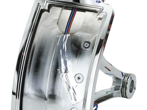 STAFFE PORTATARGA CYCLOPS PER MONTAGGIO LATERALE O SU PARAFANGO CON FANALE POSTERIORE A LED