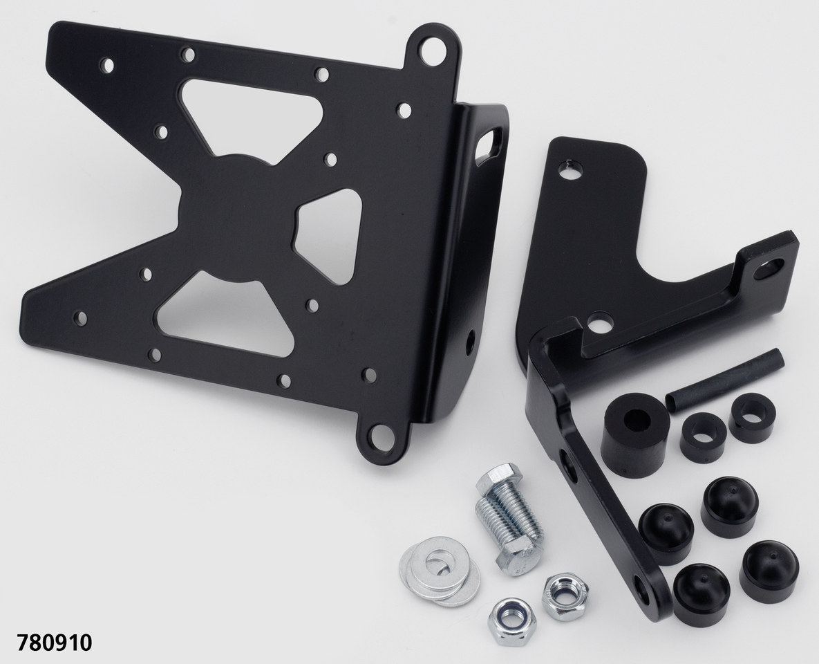 KIT STAFFE DI MONTAGGIO TARGA LATERALE | 1 KIT STAFFE DI MONTAGGIO TARGA LATERALE