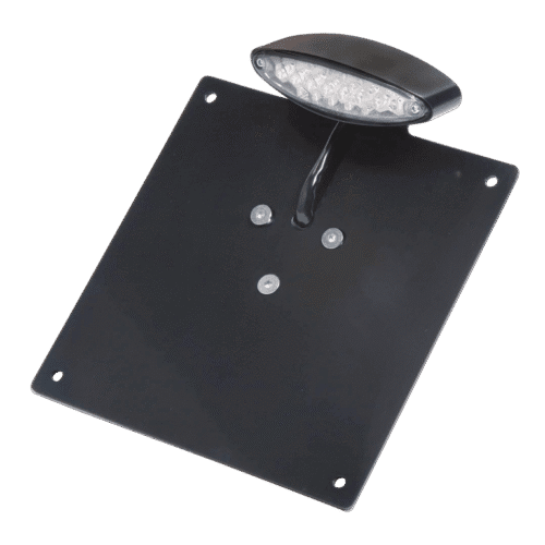 FANALE POSTERIORE CUSTOM A LED CON PORTATARGA