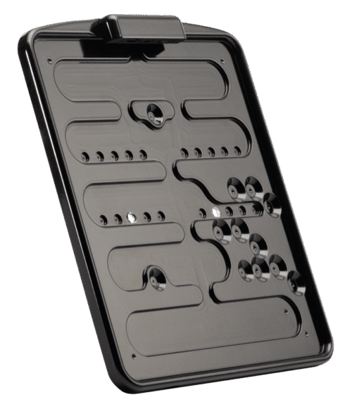 BASE PORTA TARGA RICK'S IN ALLUMINIO BILLET | 1 BASE PORTA TARGA RICK'S IN ALLUMINIO BILLET