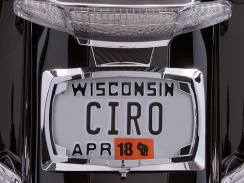 FANALE POSTERIORE E PORTATARGA CIRO PER TOURING