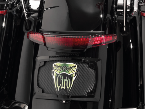 FANALE POSTERIORE E PORTATARGA CIRO PER TOURING