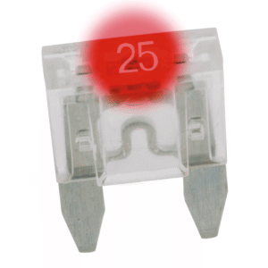 MINI FUSIBILI A BAIONETTA CON RIVELATORE