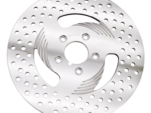 DISCHI FRENO REVOLUTION "DIREZIONALI" FORATI, LUCIDATI