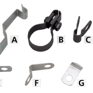 CLIP E MORSETTI CAVI CANDELE PER MODELLI VINTAGE