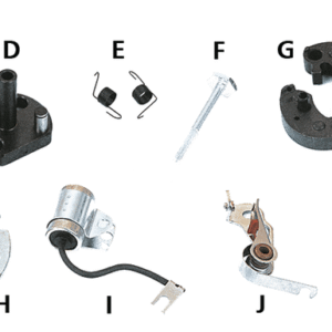 PARTI DI RICAMBIO PER ACCENSIONE E UNITA' DI ANTICIPO