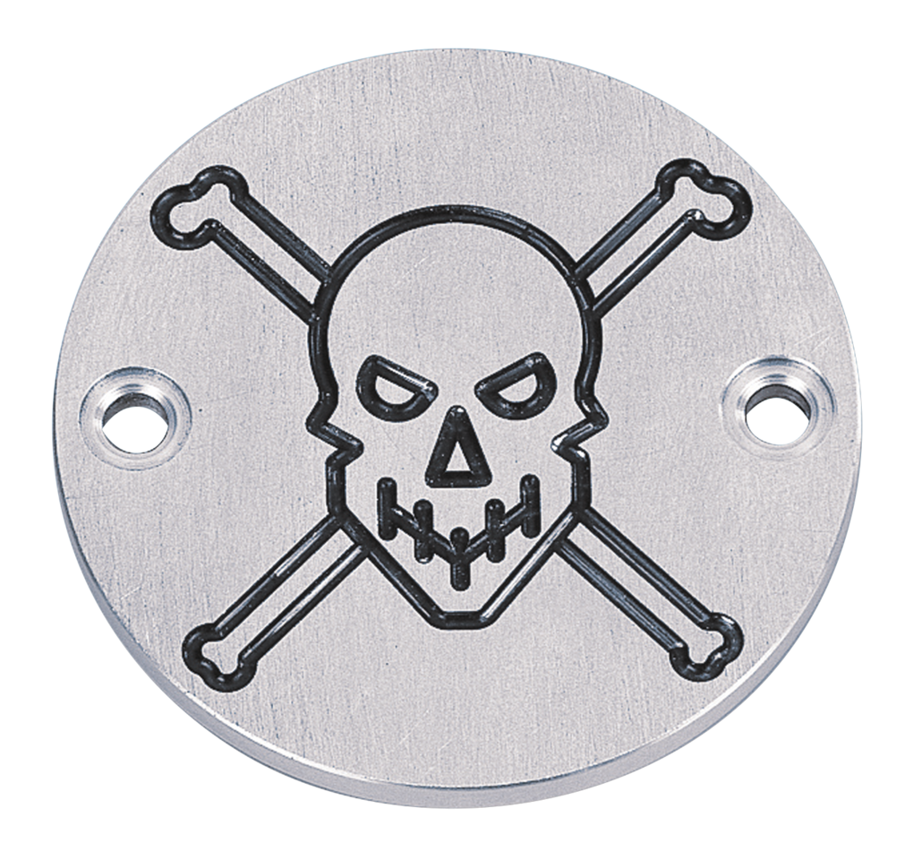 COPERCHI ACCENSIONE "BAD TO THE BONES" IN ALLUMINIO BILLET | 1 COPERCHI ACCENSIONE "BAD TO THE BONES" IN ALLUMINIO BILLET