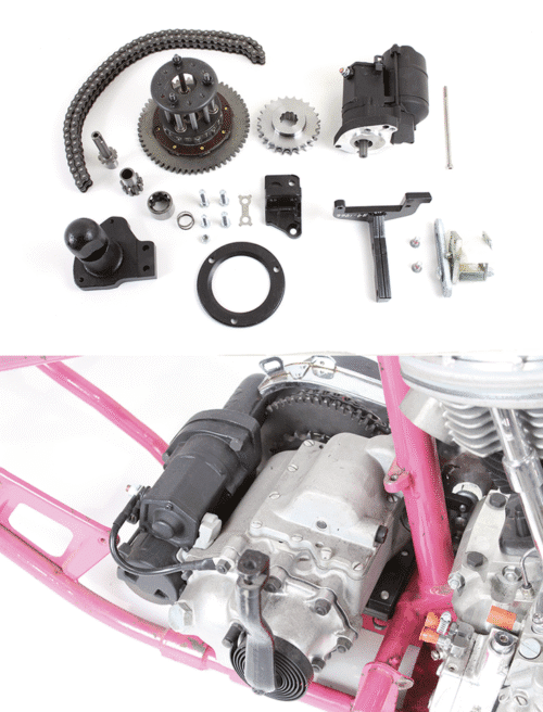 KIT ACCENSIONE ELETTRICA YORK PER KNUCKLEHEAD & PANHEAD | 1 KIT ACCENSIONE ELETTRICA YORK PER KNUCKLEHEAD & PANHEAD