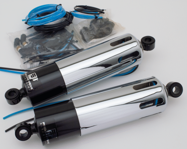 PROGRESSIVE SUSPENSION AIRTAIL SHOCKS FOR DYNA | 1 PROGRESSIVE SUSPENSION AIRTAIL SHOCKS FOR DYNA