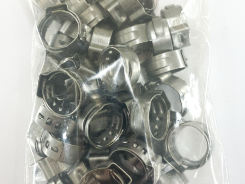 FASCETTE IN ACCIAIO TERMINALI PER TUBI STILE OEM