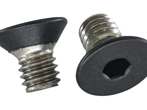 VITI COPERTURA FILTRO ARIA NERE IN ACCIAIO INOX