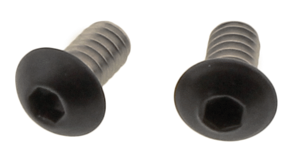 VITI COPERTURA FILTRO ARIA NERE IN ACCIAIO INOX