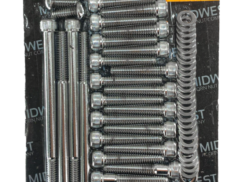 KIT VITI CROMATE COPERTURE LATERALI