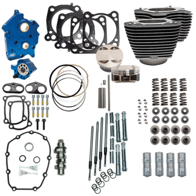 KIT S&S POWER PACKAGE 124CI, 128CI, 129CI & 132C PER MILWAUKEE EIGHT