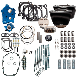 KIT S&S POWER PACKAGE 124CI, 128CI, 129CI & 132C PER MILWAUKEE EIGHT