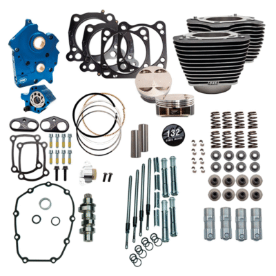 KIT S&S POWER PACKAGE 124CI, 128CI, 129CI & 132C PER MILWAUKEE EIGHT