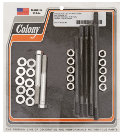 KIT BULLONERIA BASAMENTO COLONY PER BIG TWIN FLATHEAD