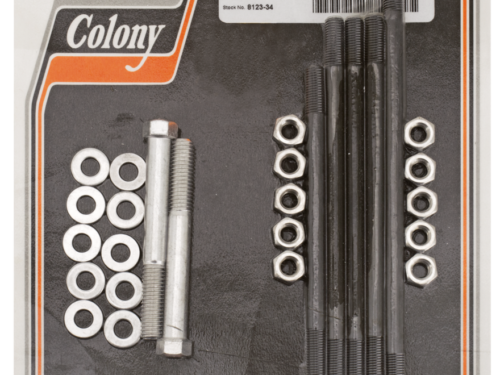 KIT BULLONERIA BASAMENTO COLONY PER BIG TWIN FLATHEAD