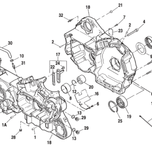 PARTI DI RICAMBIO PER PARTE BASSA SPORTSTER DAL 2004 AL 2022