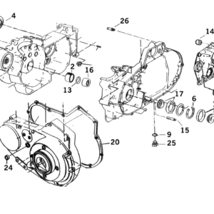 PARTI DI RICAMBIO PER PARTE BASSA XL 1991-2003