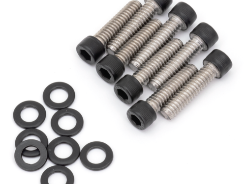 KIT VITI BLOCCHETTI PUNTERIE NERE IN ACCIAIO INOX