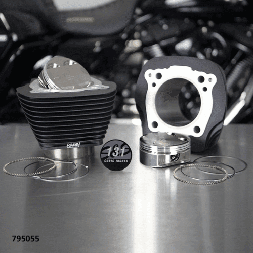 KIT CILINDRI S&S BIG BORE STROKER 131CI & 136CI PER MILWAUKEE EIGHT | 1 KIT CILINDRI S&S BIG BORE STROKER 131CI & 136CI PER MILWAUKEE EIGHT