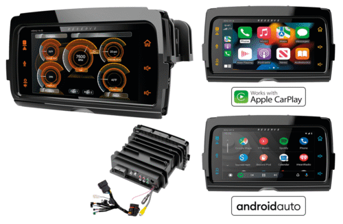 RADIO DI RICAMBIO SOUNDSTREAM PER HARLEY-DAVIDSON CON ANDROID AUTO E APPLE CARPLAY | 1 RADIO DI RICAMBIO SOUNDSTREAM PER HARLEY-DAVIDSON CON ANDROID AUTO E APPLE CARPLAY