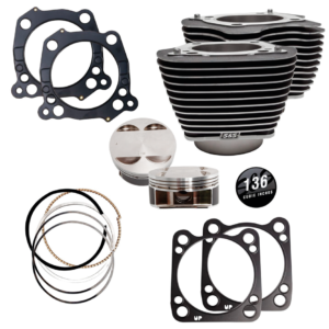 KIT CILINDRI S&S BIG BORE STROKER 131CI & 136CI PER MILWAUKEE EIGHT