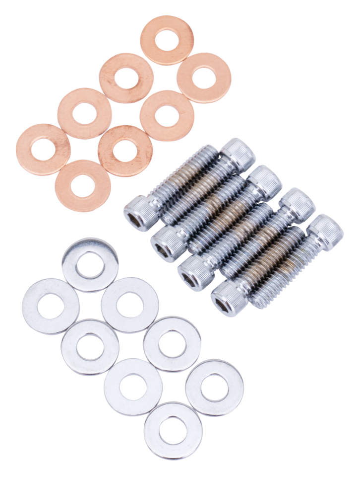 KIT VITI CROMATE COPERCHI BILANCIERI