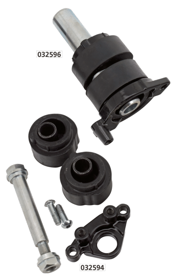 KIT ISOLATORI DI MONTAGGIO IN GOMMA PER SPORTSTER