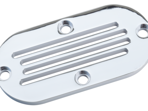 COVER PRIMARIA ESTERNA CROMATA VENTILATA PER SOFTAIL E DYNA