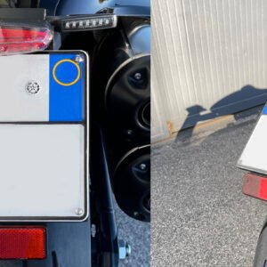 PORTATARGA POSTERIORE MCJ PER SPORTSTER RH1250S