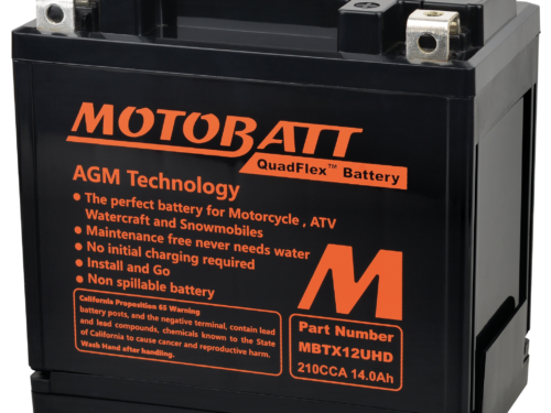 BATTERIE AGM MOTOBATT QUADFLEX