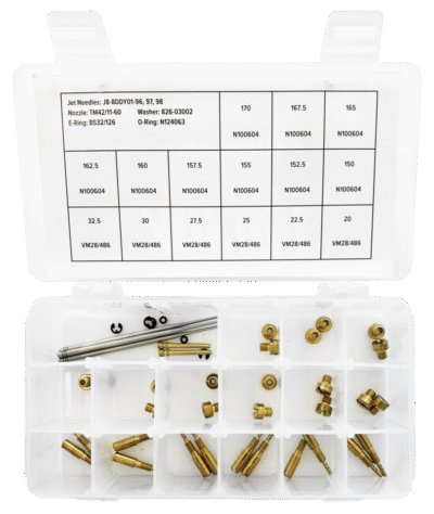 KIT GETTI PER CARBURATORI MIKUNI HSR