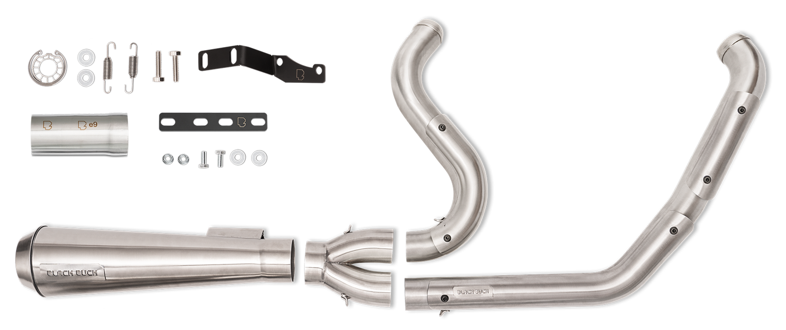 SCARICO BLACK DUCK 2-IN-1 PER TOURING MILWAUKEE EIGHT | 1 SCARICO BLACK DUCK 2-IN-1 PER TOURING MILWAUKEE EIGHT