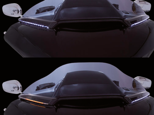 PROFILO PARABREZZA CIRO PER ROAD GLIDE